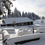 Hütte Winter